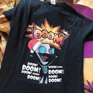 GIR Invader Zim Christmas/ Holiday Doom! Shirt
